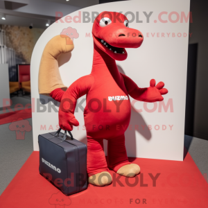 Mascot karakter van een...