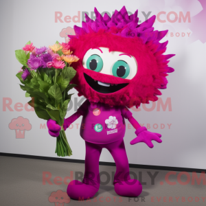 Maskot karakter af en...