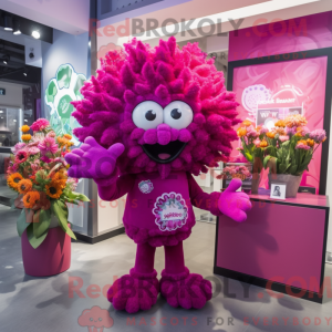 Mascot karakter van een...