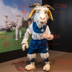 Mascot character of a Navy...