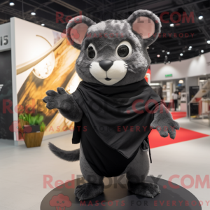 Mascot character of a Black...