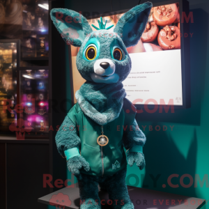 Mascot karakter van een...