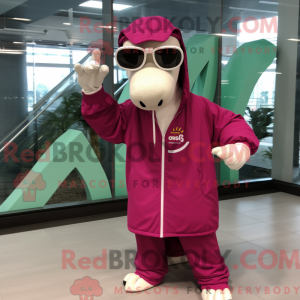 Postava maskota Magenta...