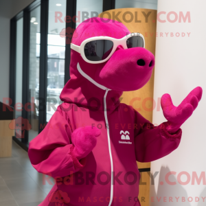 Mascot character of a...