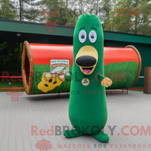 Mascot character of a...