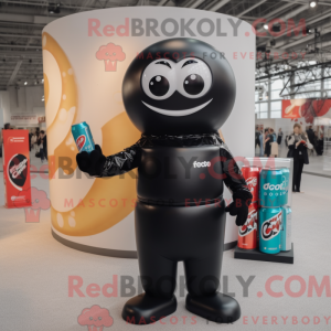 Mascot character of a Black...