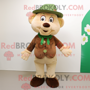 Mascot karakter van een...