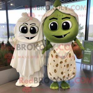 Mascot character of a Olive...