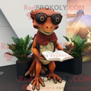 Mascot character of a Rust...