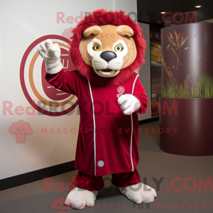 Mascot karakter van een...