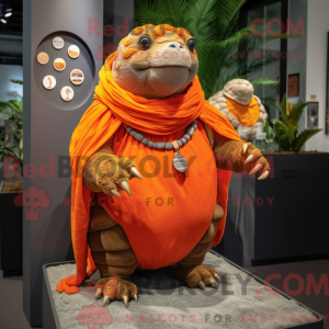 Mascot karakter van een...