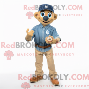 Mascottekarakter van een...