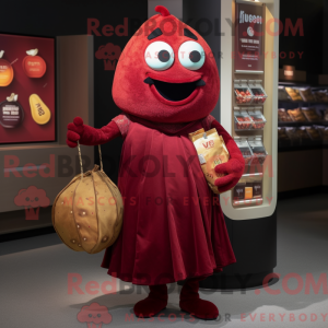 Mascot karakter van een...