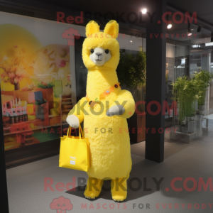 Mascottekarakter van een...