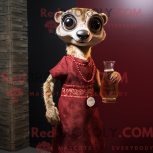 Mascot karakter van een...