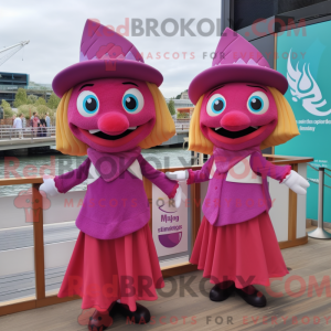 Mascottekarakter van een...