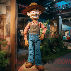 Postava maskota Rust Cowboy...