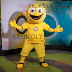 Personagem de máscara de um...