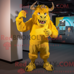 Personnage mascotte d un...