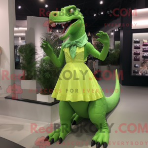 Mascot karakter van een...