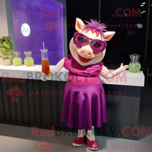 Mascot character of a...