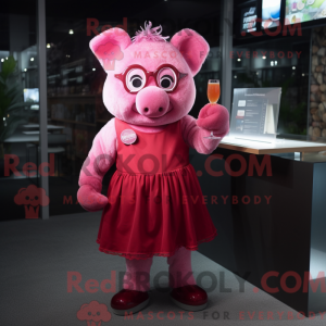Mascottekarakter van een...