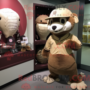 Mascot karakter van een...