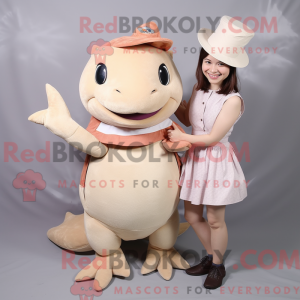 Mascot karakter van een...