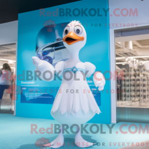 Mascottefiguur van een...
