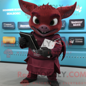 Mascot karakter van een...