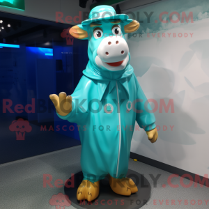 Mascottefiguur van een...