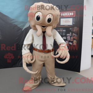 Personaje mascota de un Tan...