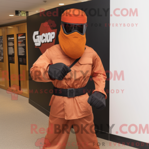 Personaje mascota de Rust...