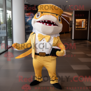 Maskot karakter af en...