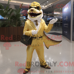 Mascot character of a Gold...