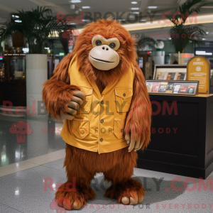 Mascot character of a Cream...