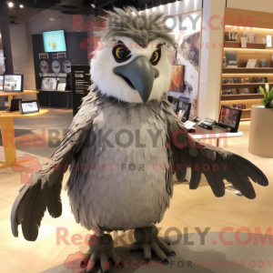 Mascot character of a Gray...