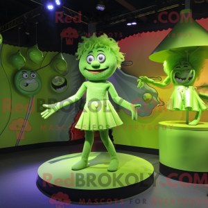 Mascottefiguur van een...
