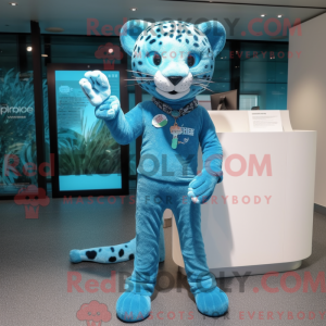 Mascot karakter van een...