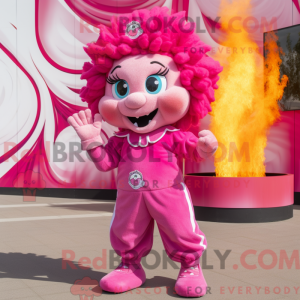Mascot karakter van een...