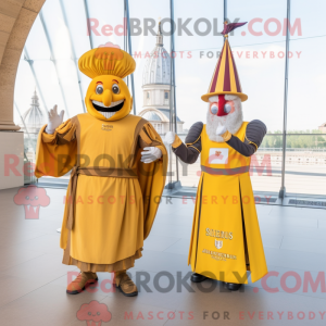 Mascottefiguur van een...