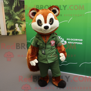Mascottekarakter van een...