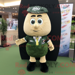 Mascot character of a Olive...