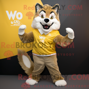 Mascot character of a Gold...