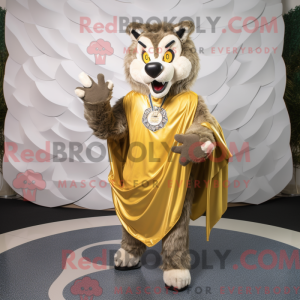 Mascot character of a Gold...