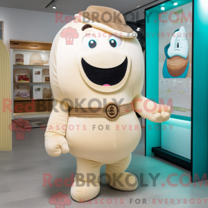 Mascot character of a Cream...