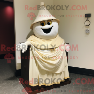 Mascot character of a Cream...