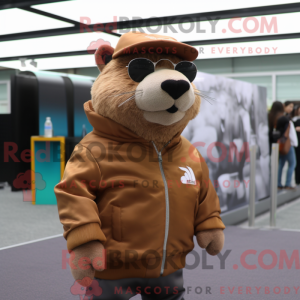Personnage mascotte d un...