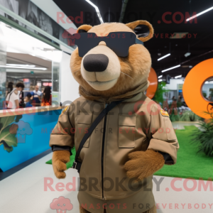Mascot karakter van een...