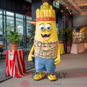 Mascot character of a...